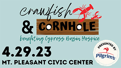 Crawfish & Cornhole Tournament header