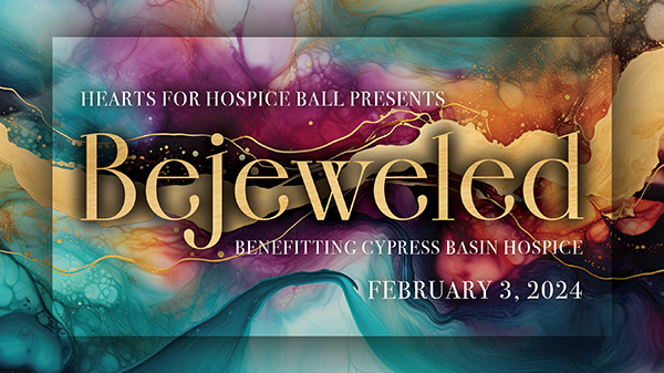2024 Hospice Ball Banner - Bejeweled