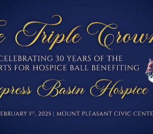 Hearts for Hospice Ball banner